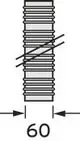 Vaillant-50-m-flexibles-Rohr-fuer-flexibles-Abgassystem-DN-60-PP-0020077883 gallery number 1